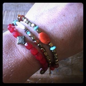 Bundle of Bead Bracelets
